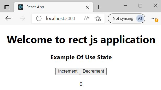 How to store data using useState